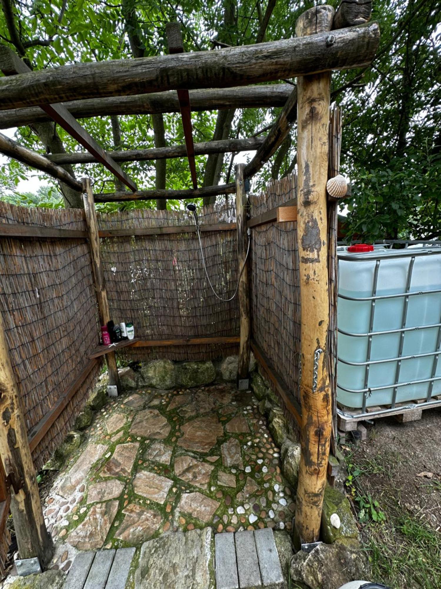 TrebivliceCozy Wood Hut On The Farm别墅 外观 照片