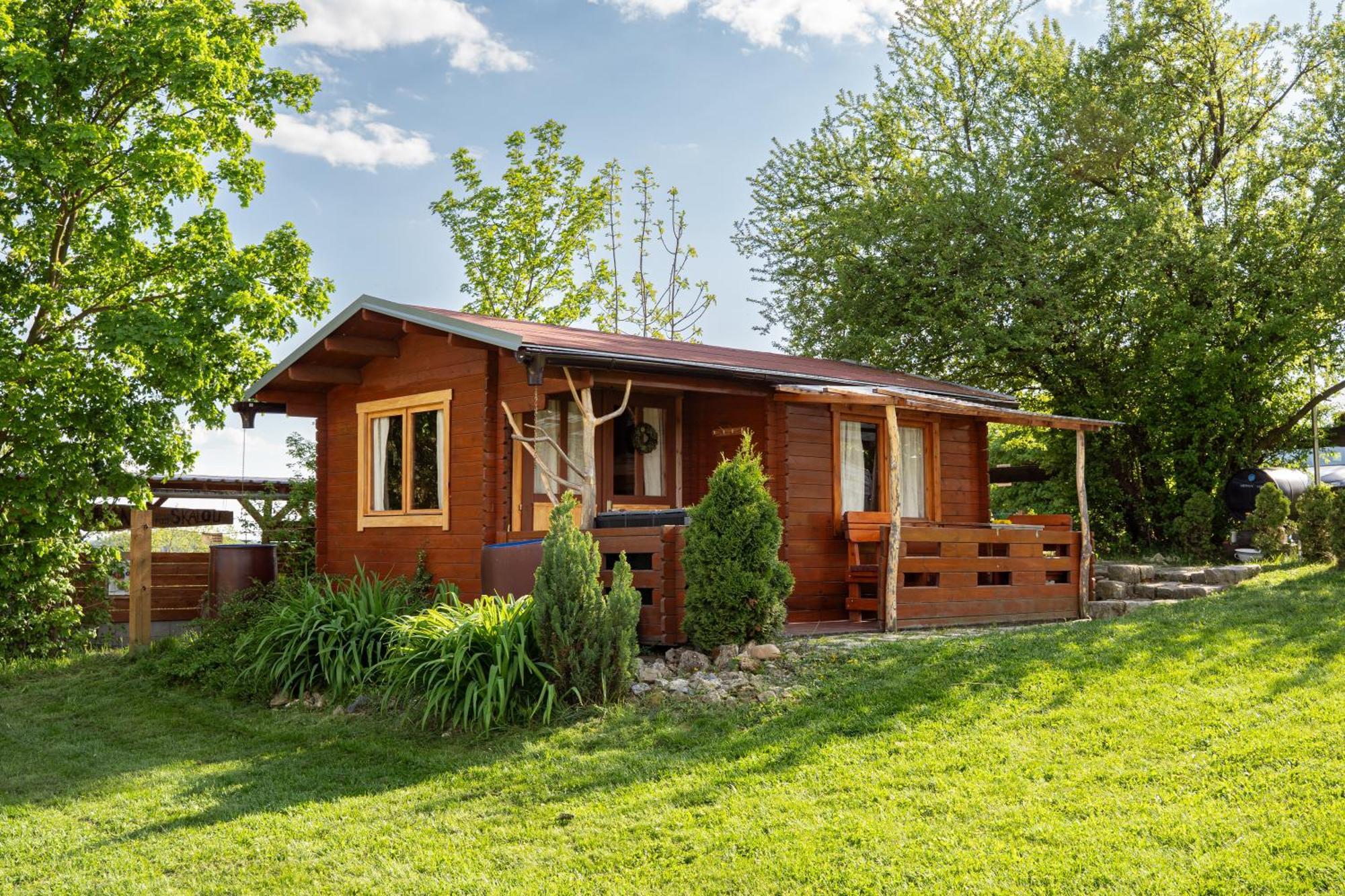 TrebivliceCozy Wood Hut On The Farm别墅 外观 照片